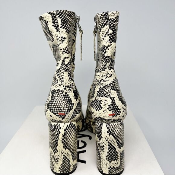Aeyde Emmy Snake Platform Boots - Picture 5 of 8
